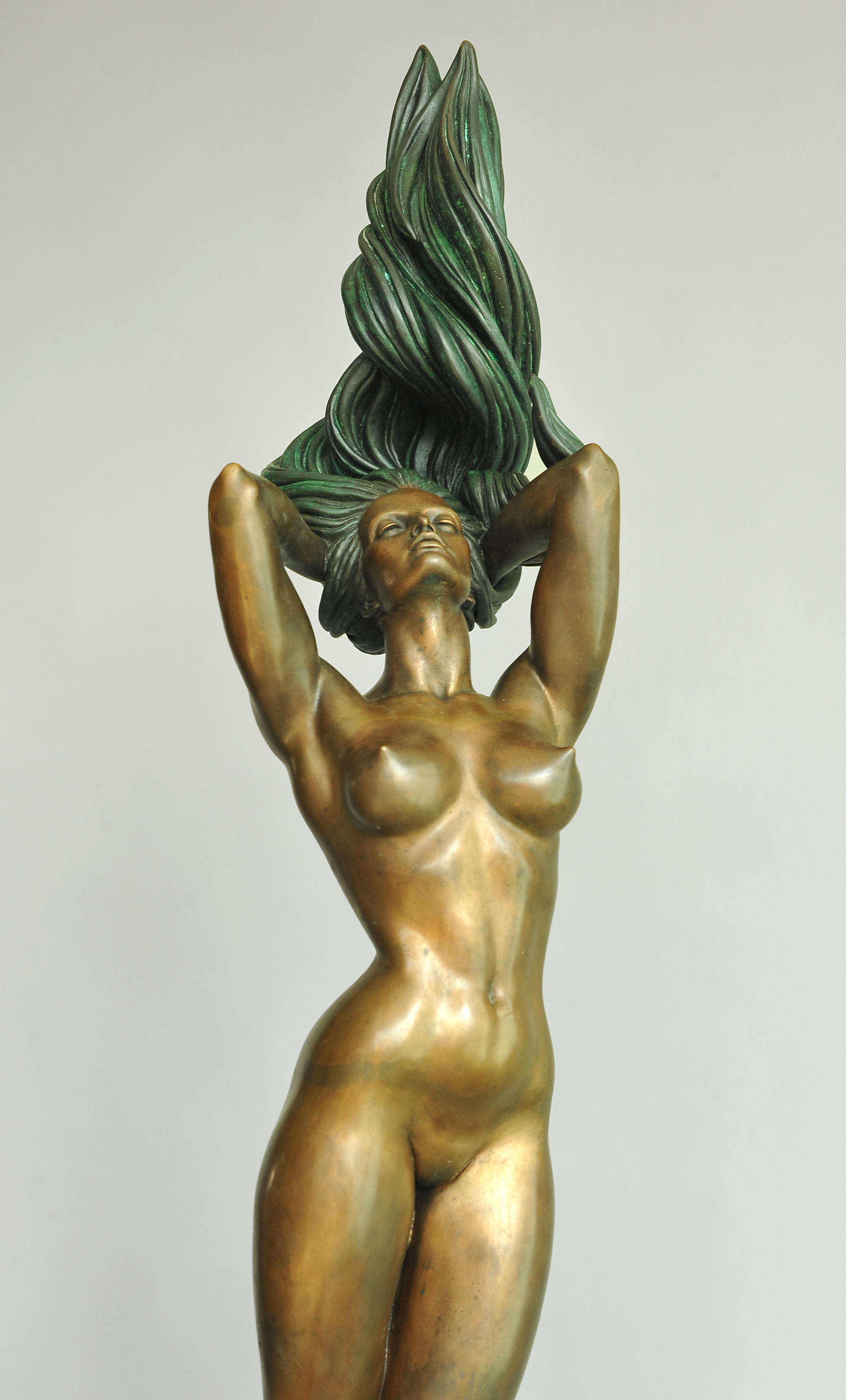 Aphrodite, bronze sculpture by Sergey Bondarenko — alternate angle 5