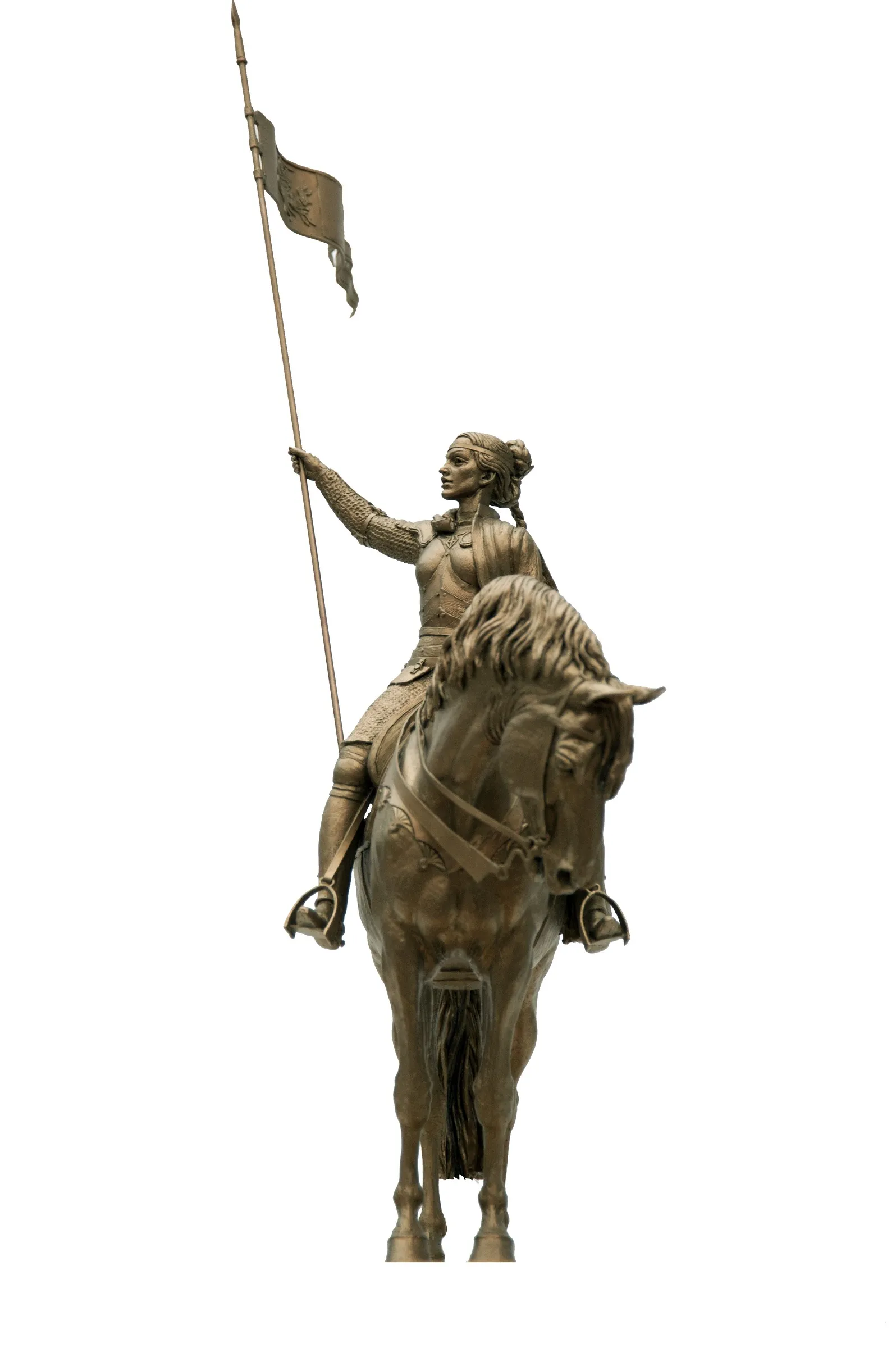 Anastasia Slutskaya, bronze sculpture by Sergey Bondarenko — alternate angle 1