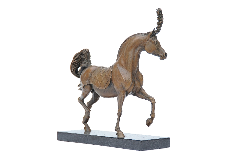 Circus horse, bronze sculpture by Sergey Bondarenko — alternate angle 2