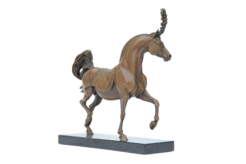 Circus horse, bronze sculpture by Sergey Bondarenko — alternate angle 2