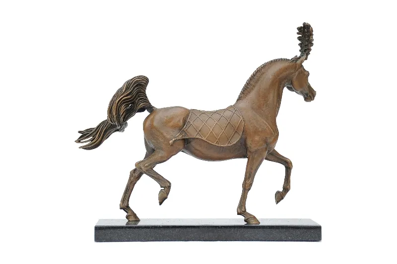 Circus horse, bronze sculpture by Sergey Bondarenko — alternate angle 3