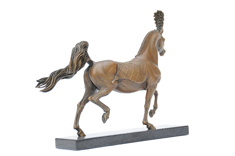 Circus horse, bronze sculpture by Sergey Bondarenko — alternate angle 4