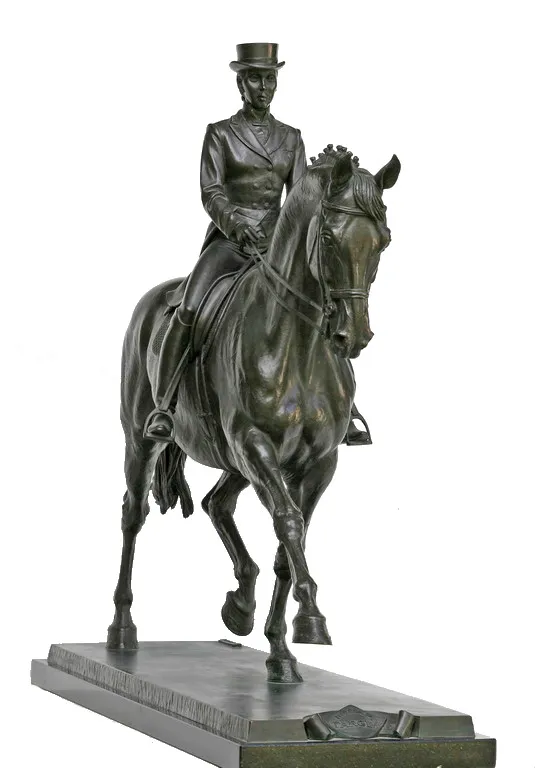 Inessa & Targim, bronze sculpture by Sergey Bondarenko — alternate angle 1