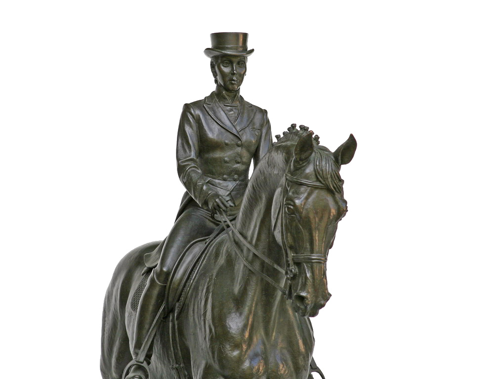 Inessa & Targim, bronze sculpture by Sergey Bondarenko — alternate angle 2