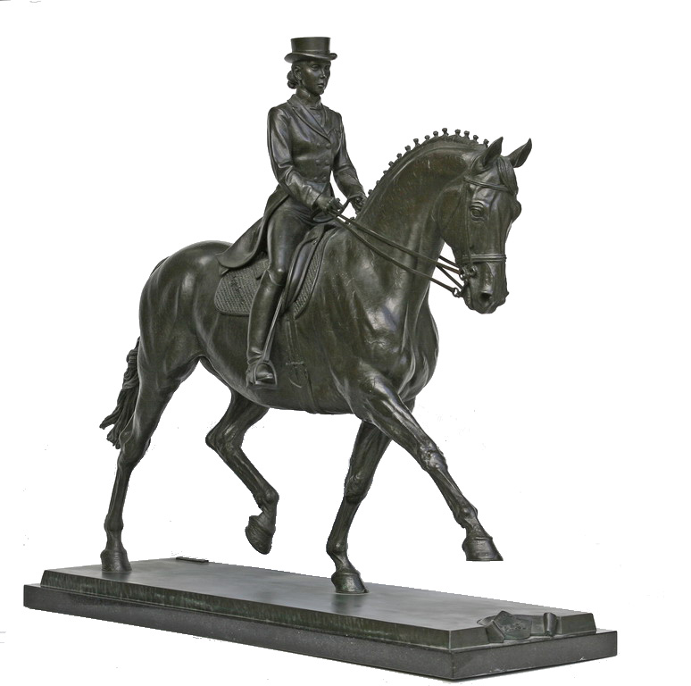 Inessa & Targim, bronze sculpture by Sergey Bondarenko — alternate angle 3