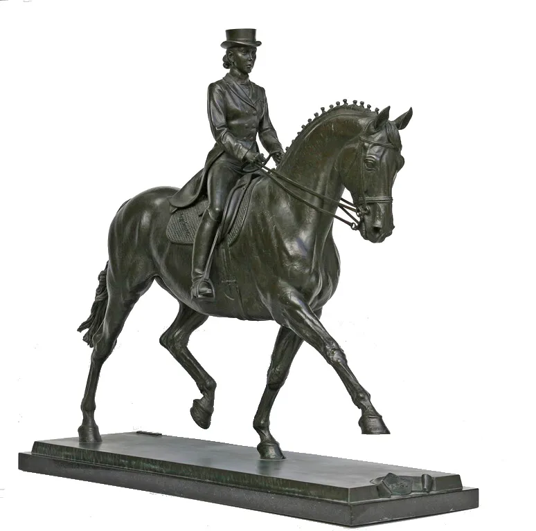 Inessa & Targim, bronze sculpture by Sergey Bondarenko — alternate angle 3
