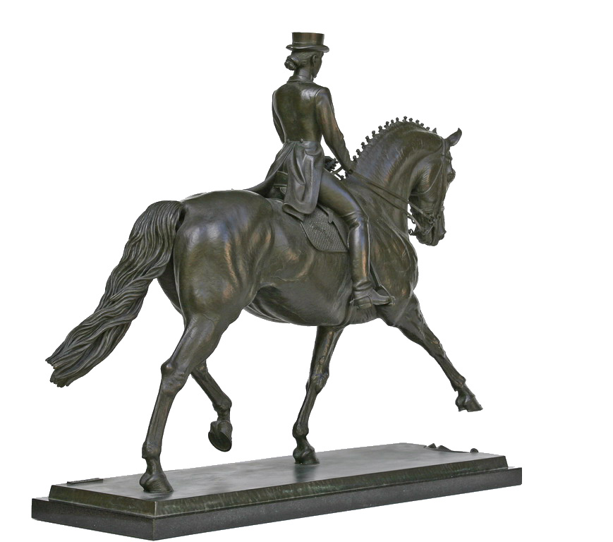 Inessa & Targim, bronze sculpture by Sergey Bondarenko — alternate angle 4