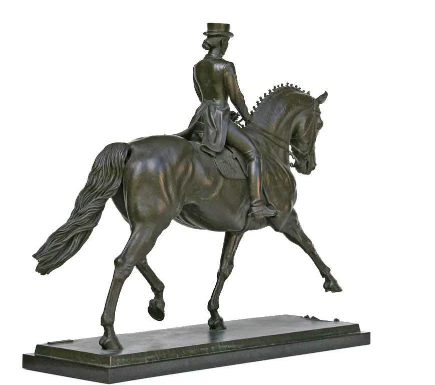 Inessa & Targim, bronze sculpture by Sergey Bondarenko — alternate angle 4