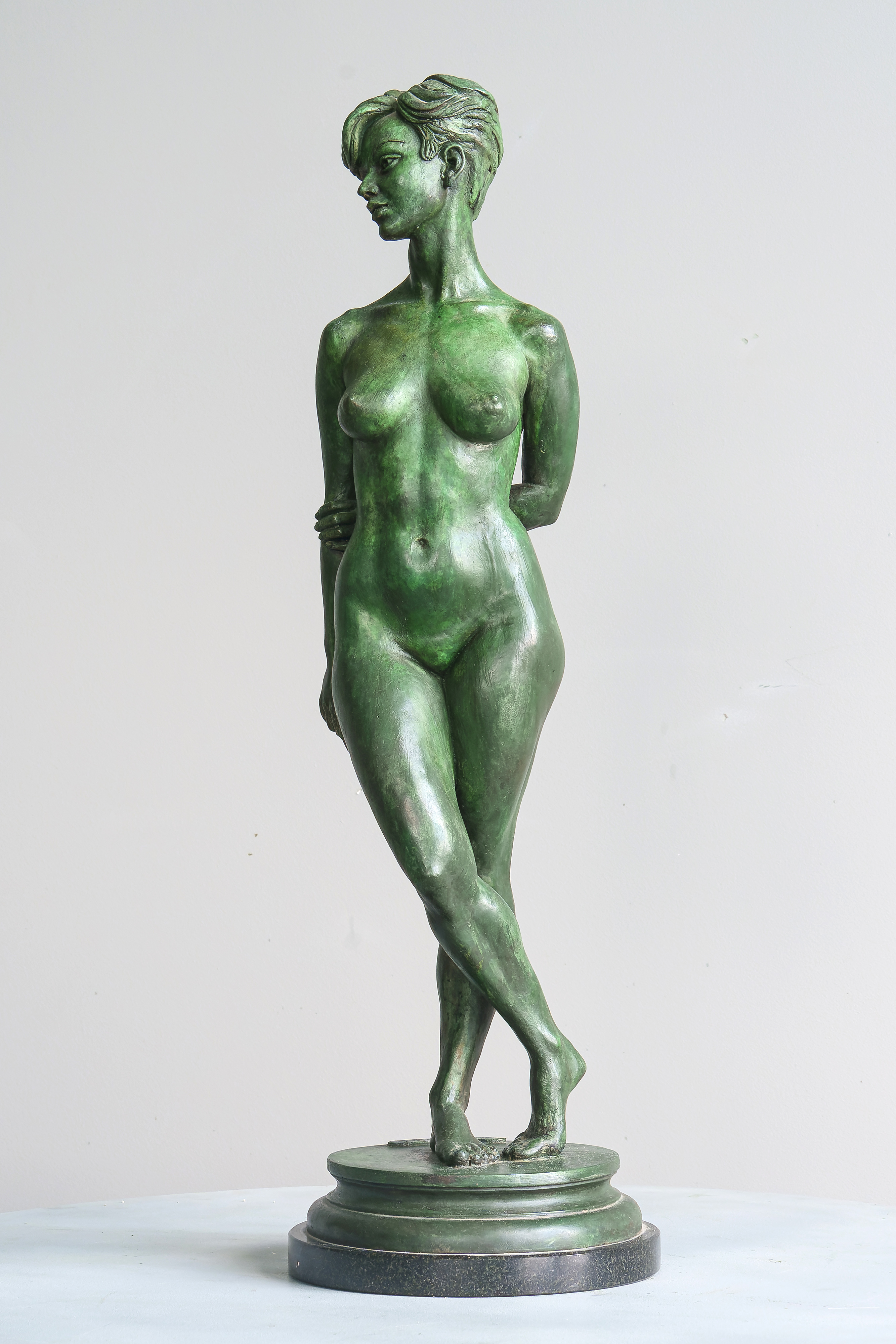 Irena, bronze sculpture by Sergey Bondarenko — alternate angle 2