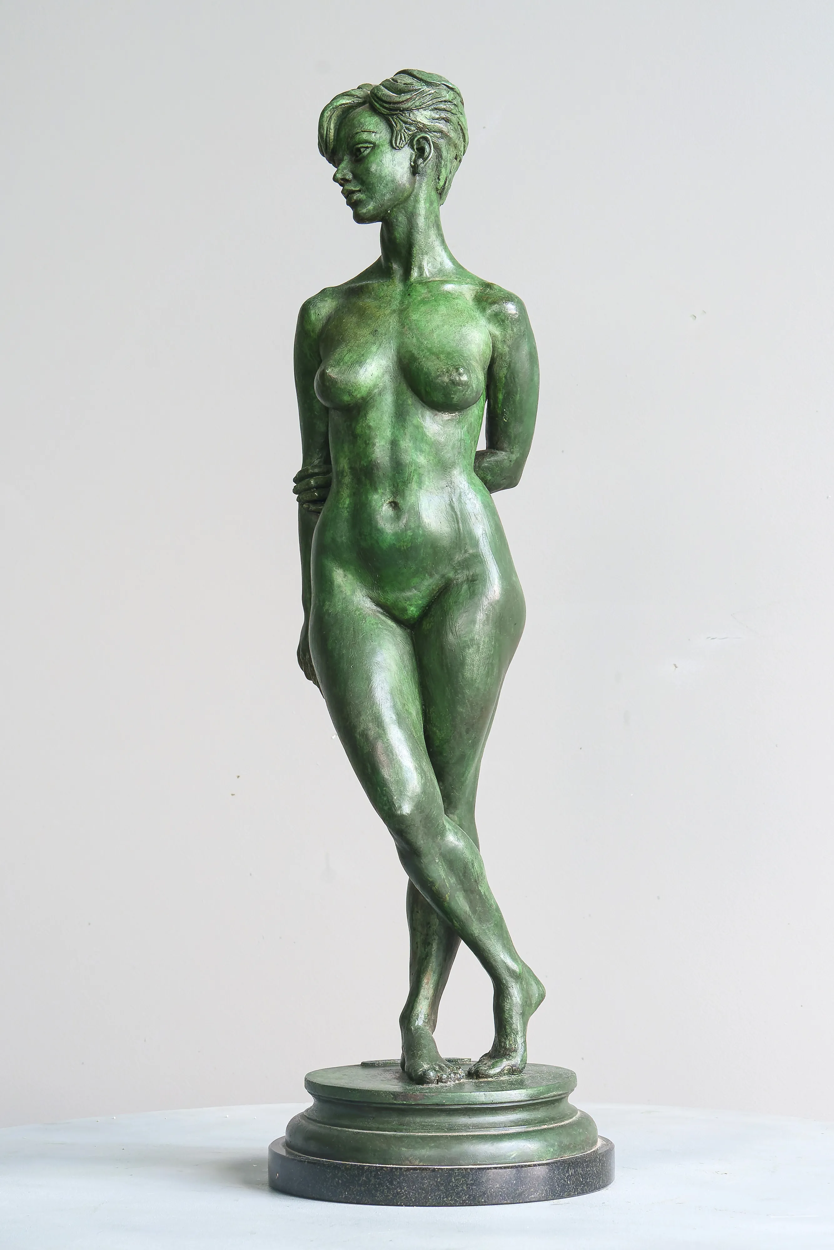 Irena, bronze sculpture by Sergey Bondarenko — alternate angle 2