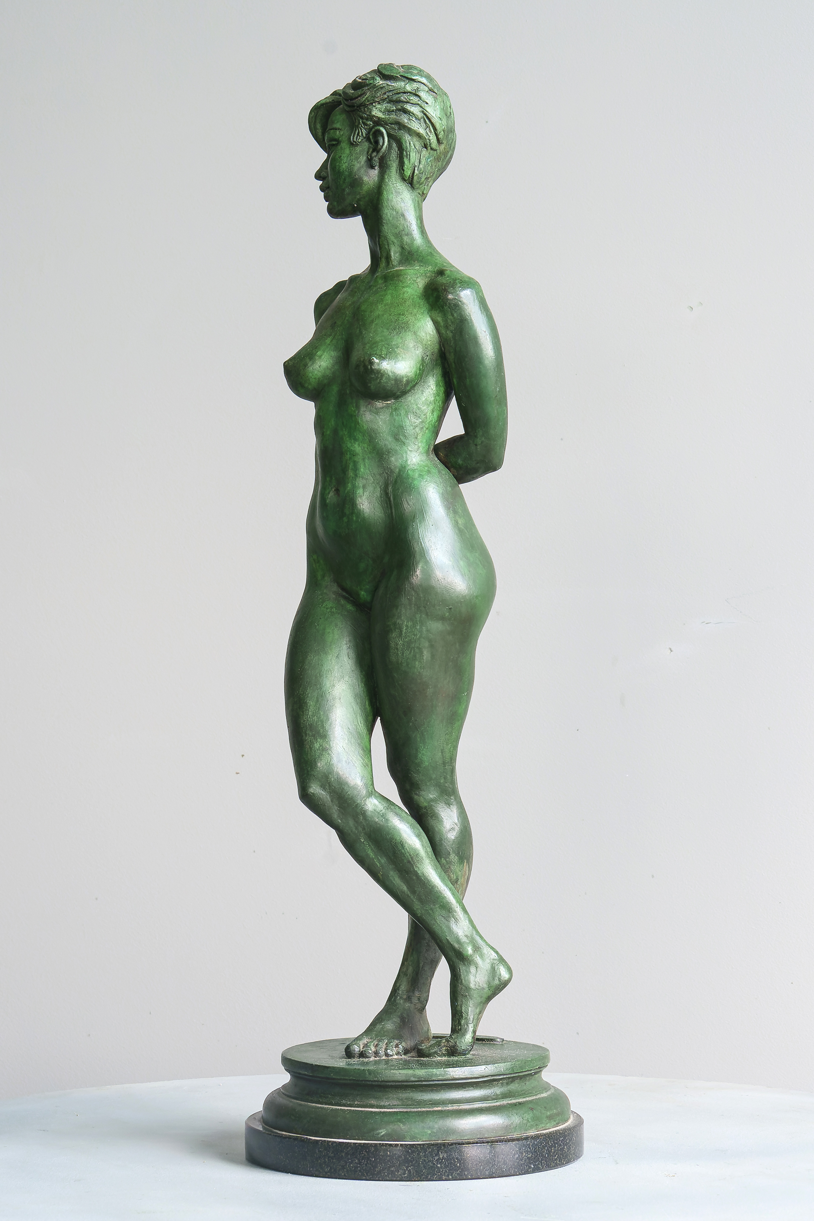 Irena, bronze sculpture by Sergey Bondarenko — alternate angle 3
