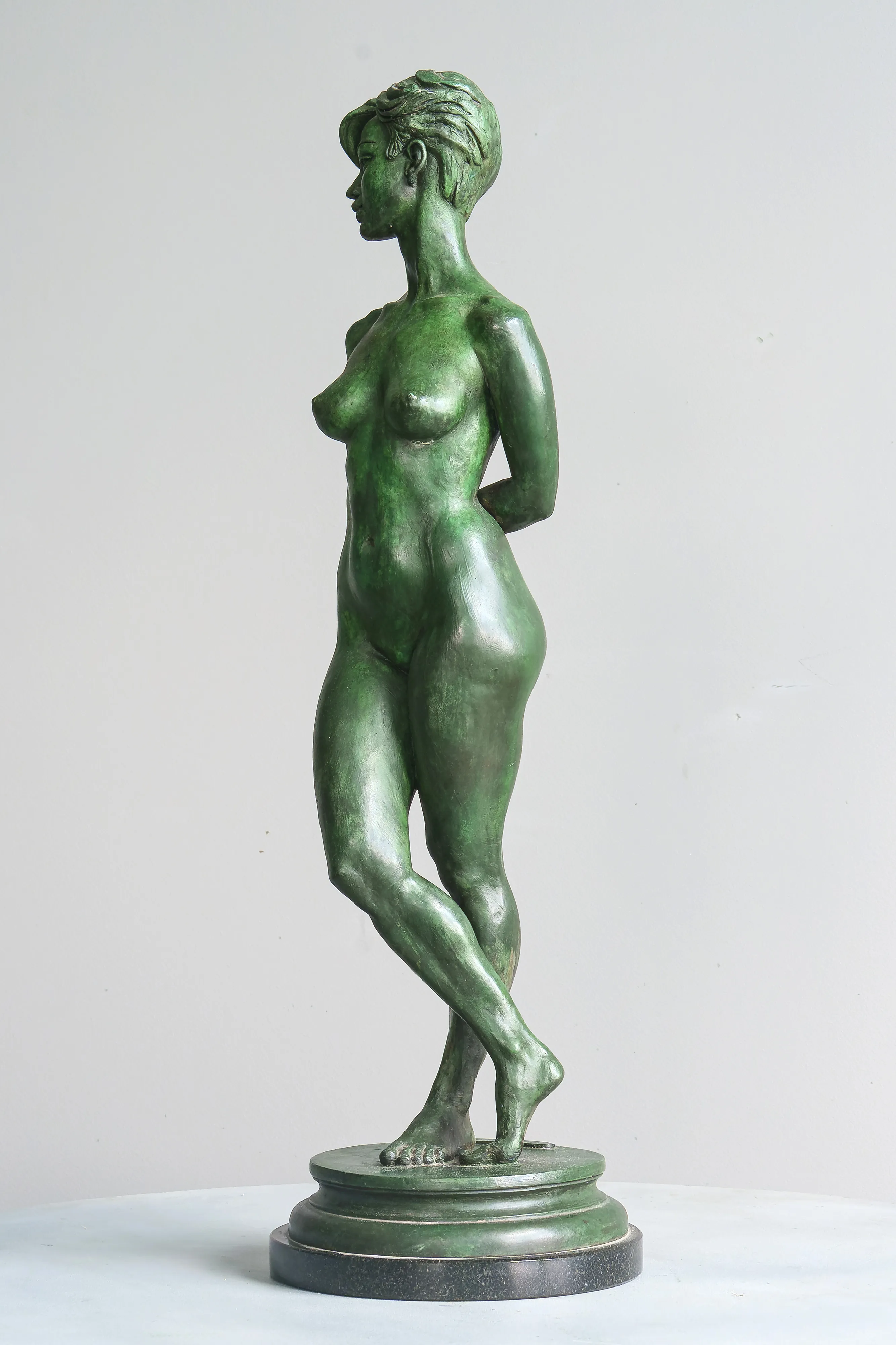 Irena, bronze sculpture by Sergey Bondarenko — alternate angle 3