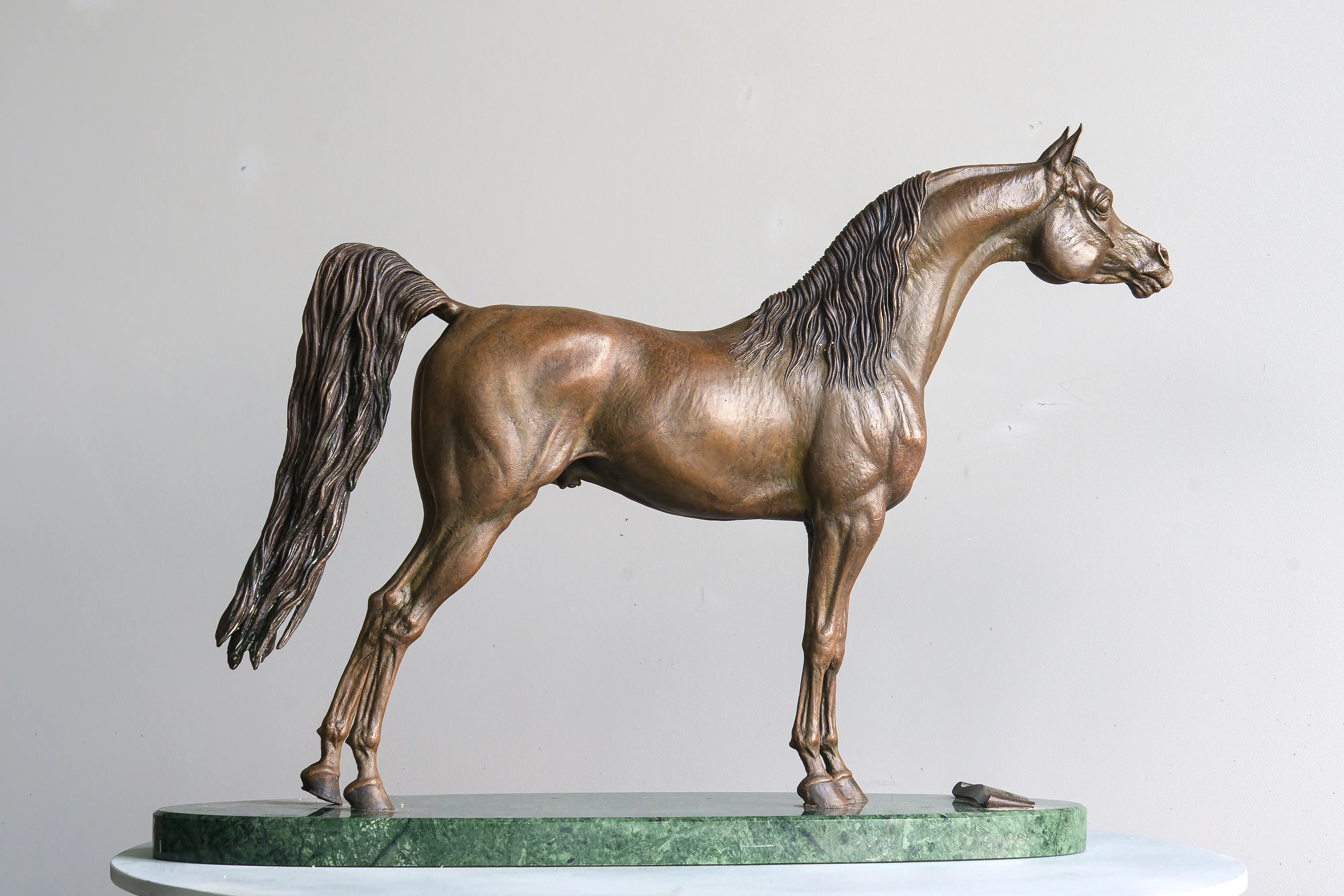 Legacy of Gold, bronze sculpture by Sergey Bondarenko — alternate angle 1