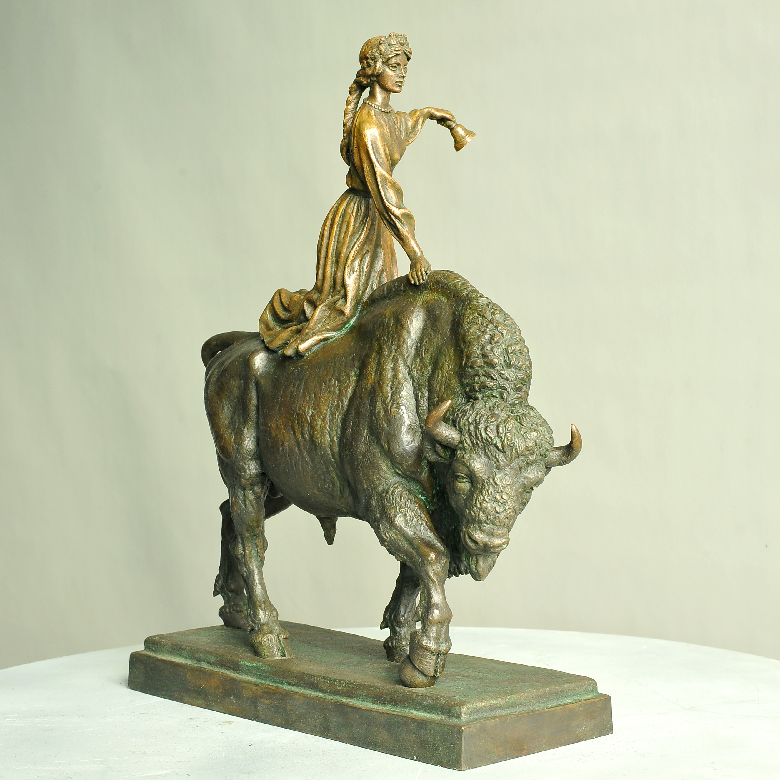 Forest legend, bronze sculpture by Sergey Bondarenko —  alternate angle 1