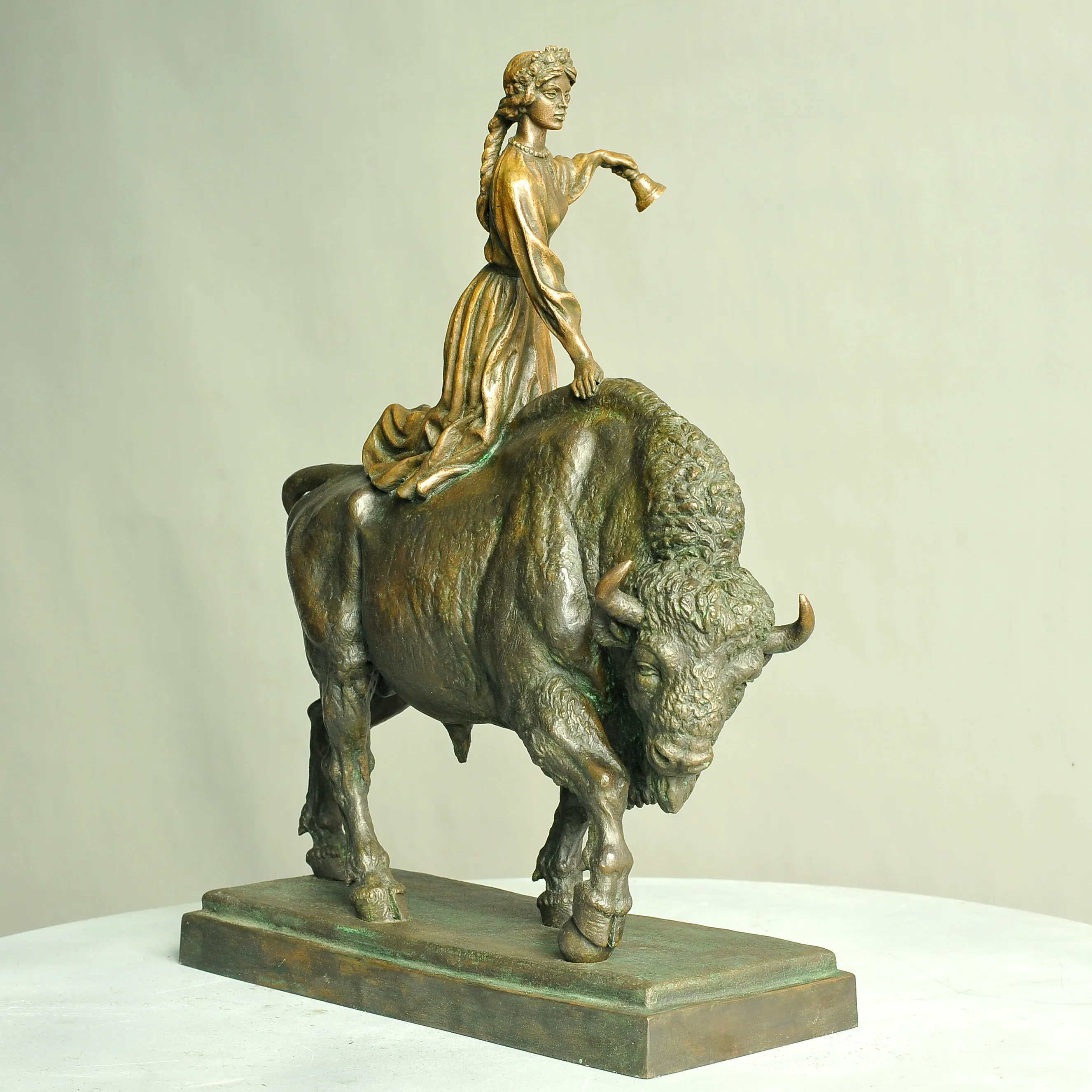 Forest legend, bronze sculpture by Sergey Bondarenko —  alternate angle 1