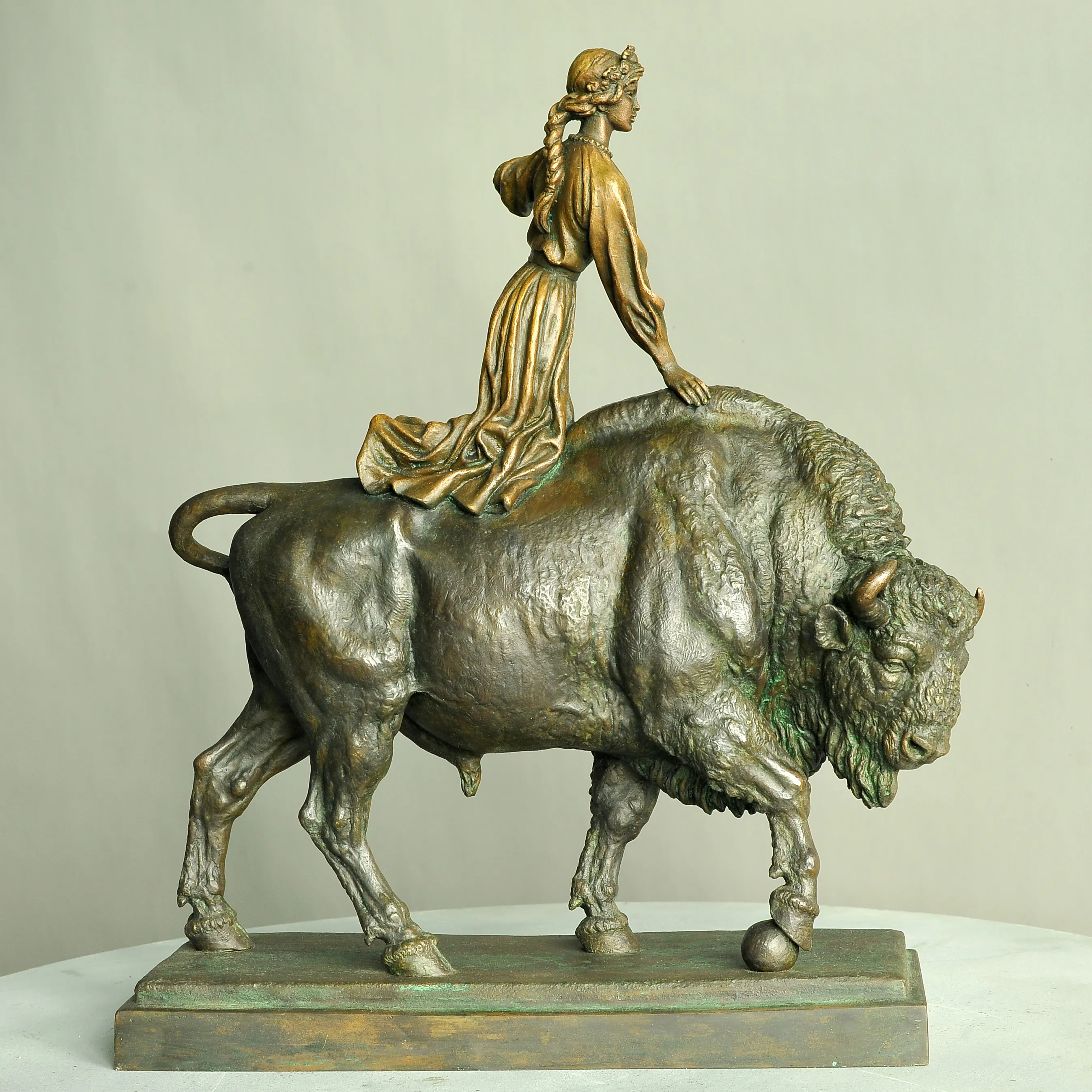 Forest legend, bronze sculpture by Sergey Bondarenko —  alternate angle 3