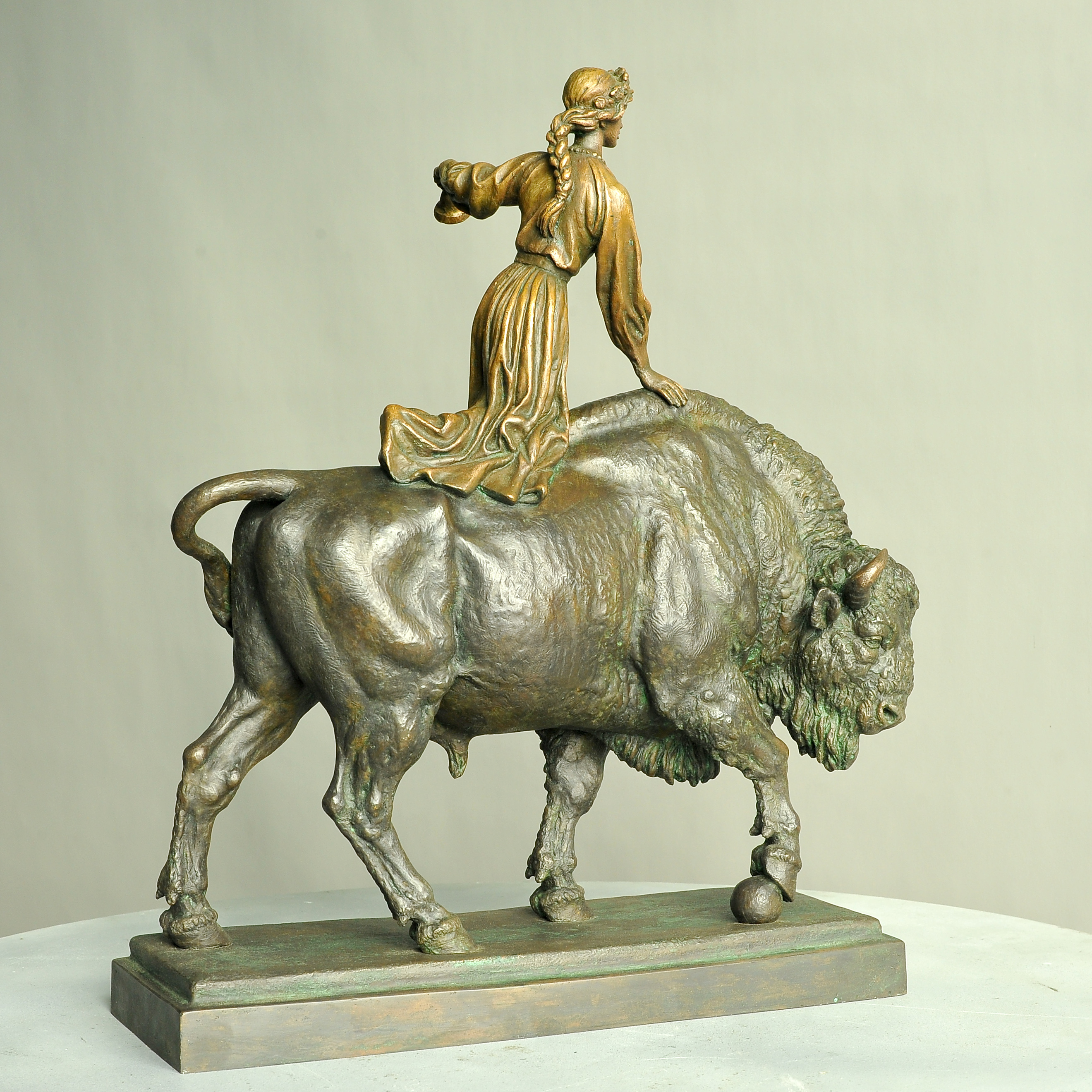 Forest legend, bronze sculpture by Sergey Bondarenko —  alternate angle 4