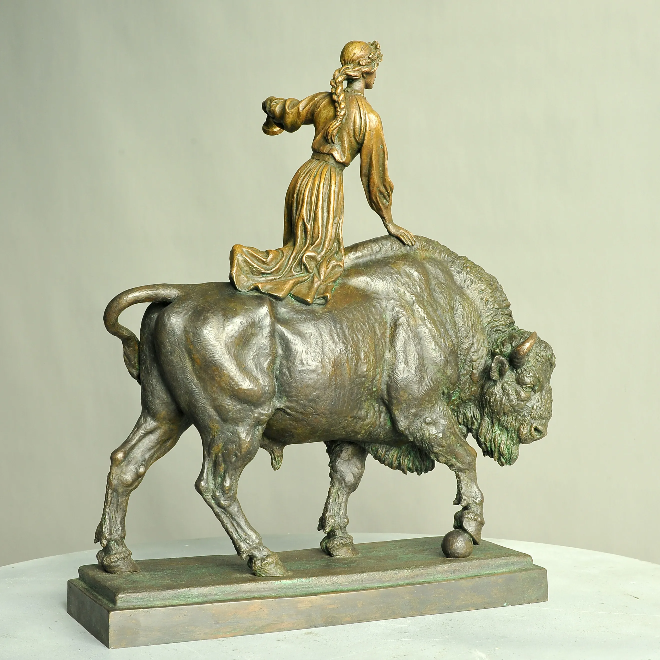 Forest legend, bronze sculpture by Sergey Bondarenko —  alternate angle 4