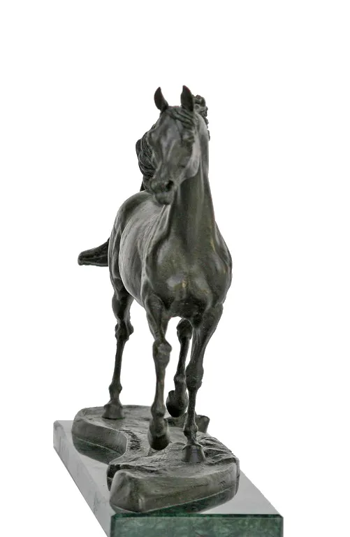 Little arabian horse, bronze sculpture by Sergey Bondarenko — alternate angle 3