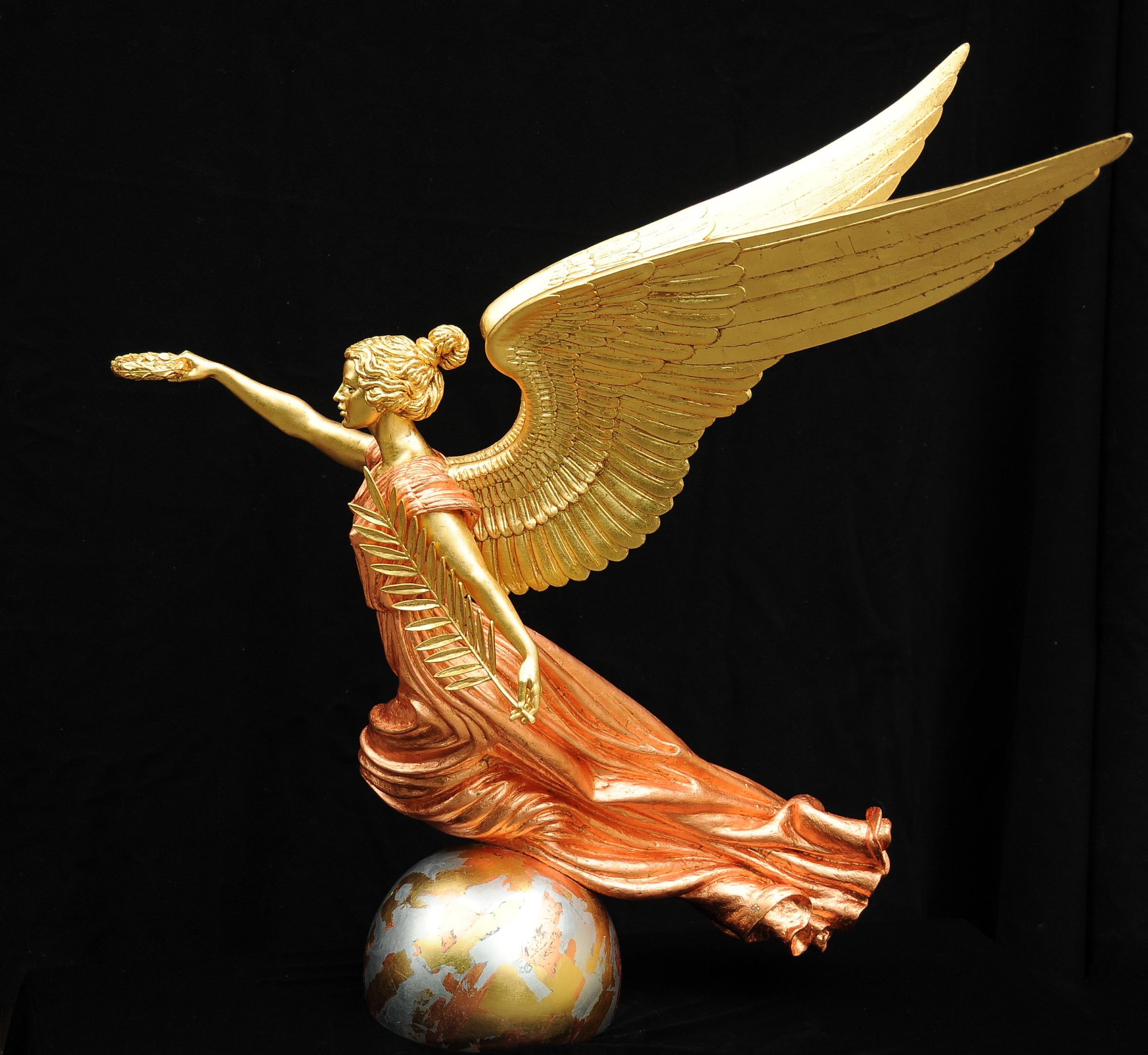 Nika Olympic, resin sculpture by Sergey Bondarenko — alternate angle 4