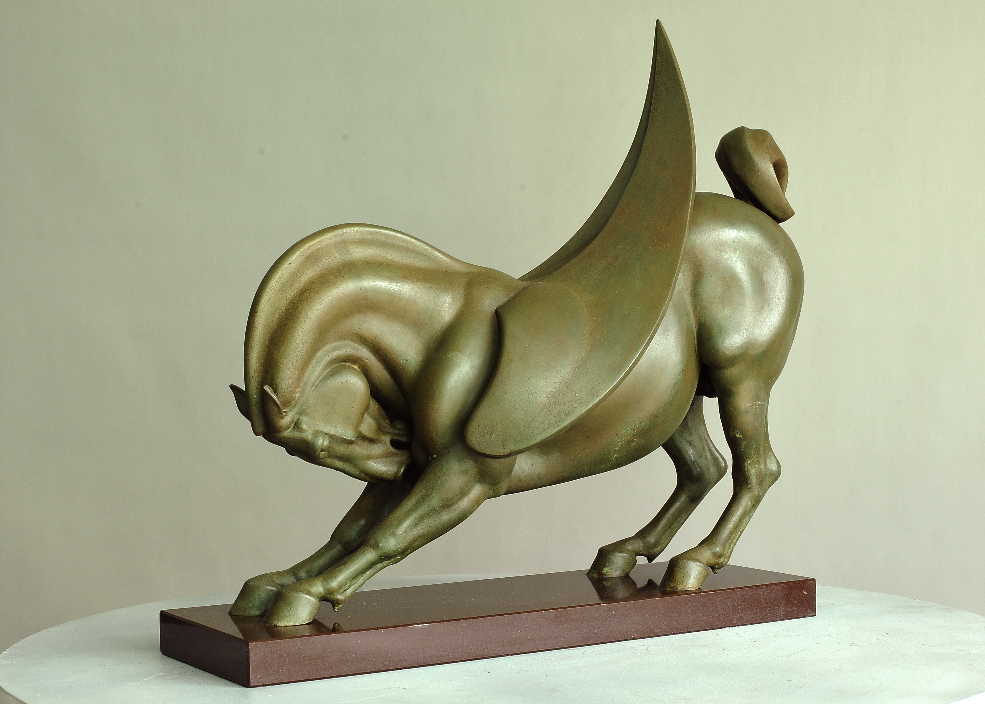 Pegasus 2, bronze sculpture by Sergey Bondarenko — alternate angle 1