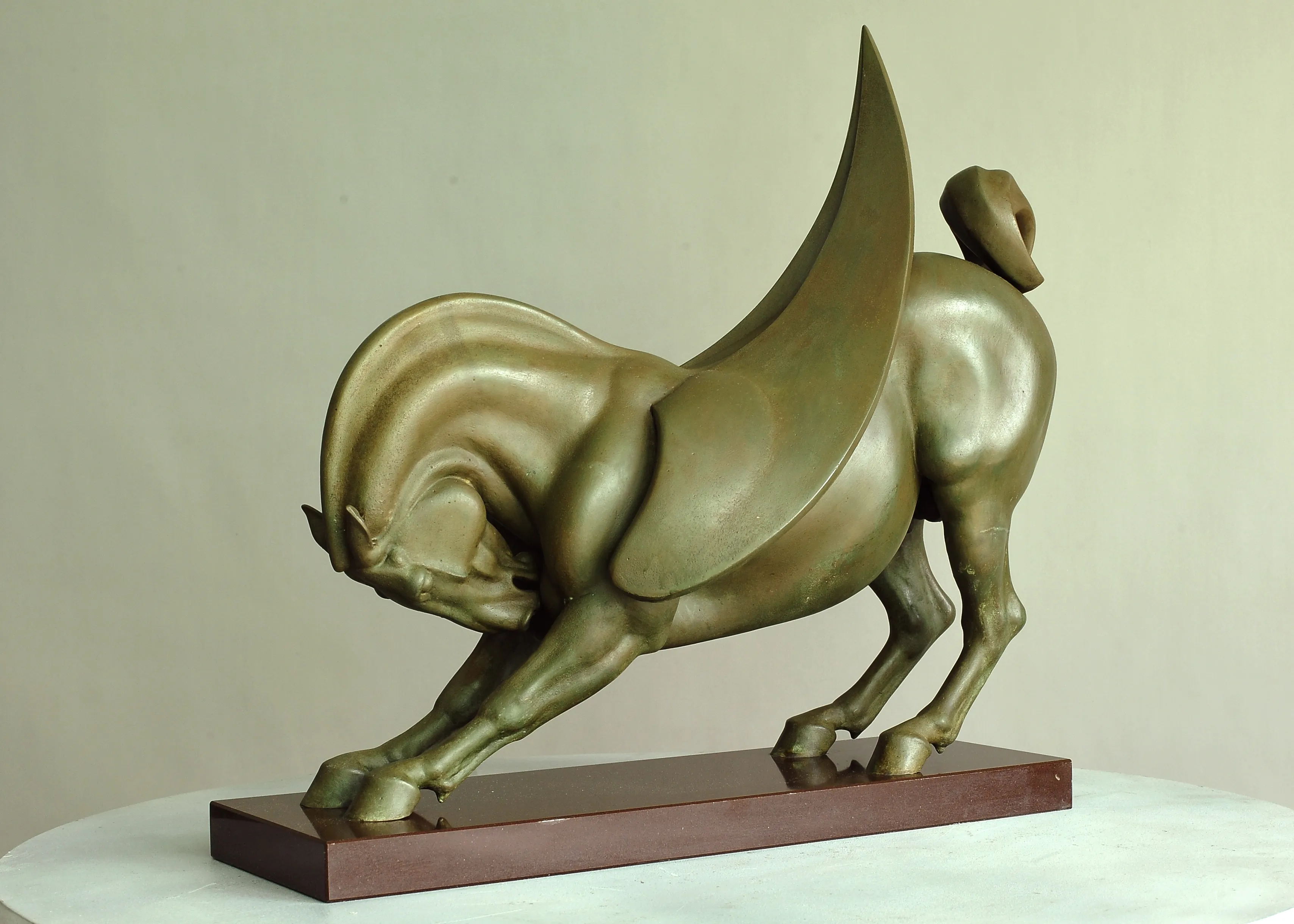Pegasus 2, bronze sculpture by Sergey Bondarenko — alternate angle 1