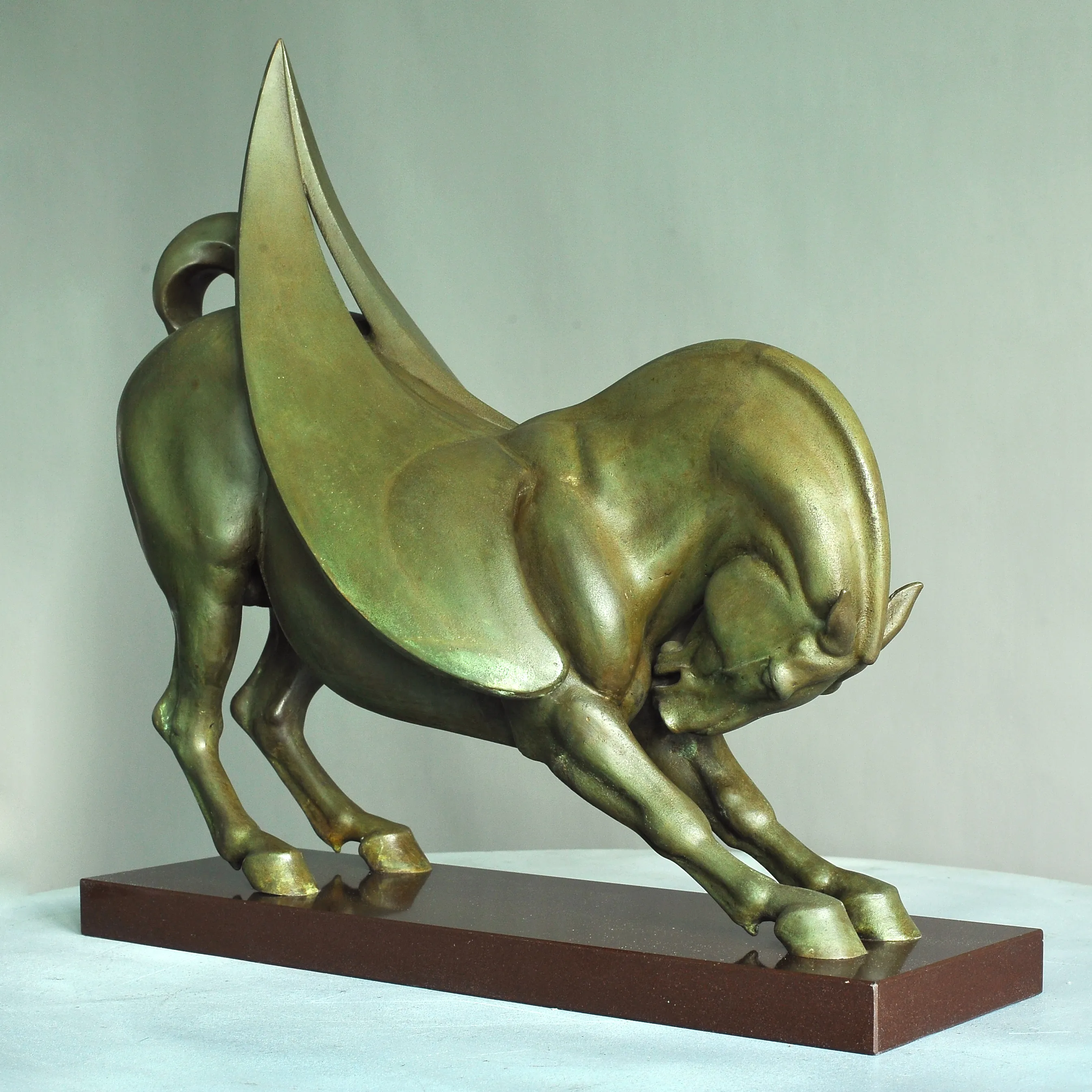Pegasus 2, bronze sculpture by Sergey Bondarenko — alternate angle 3