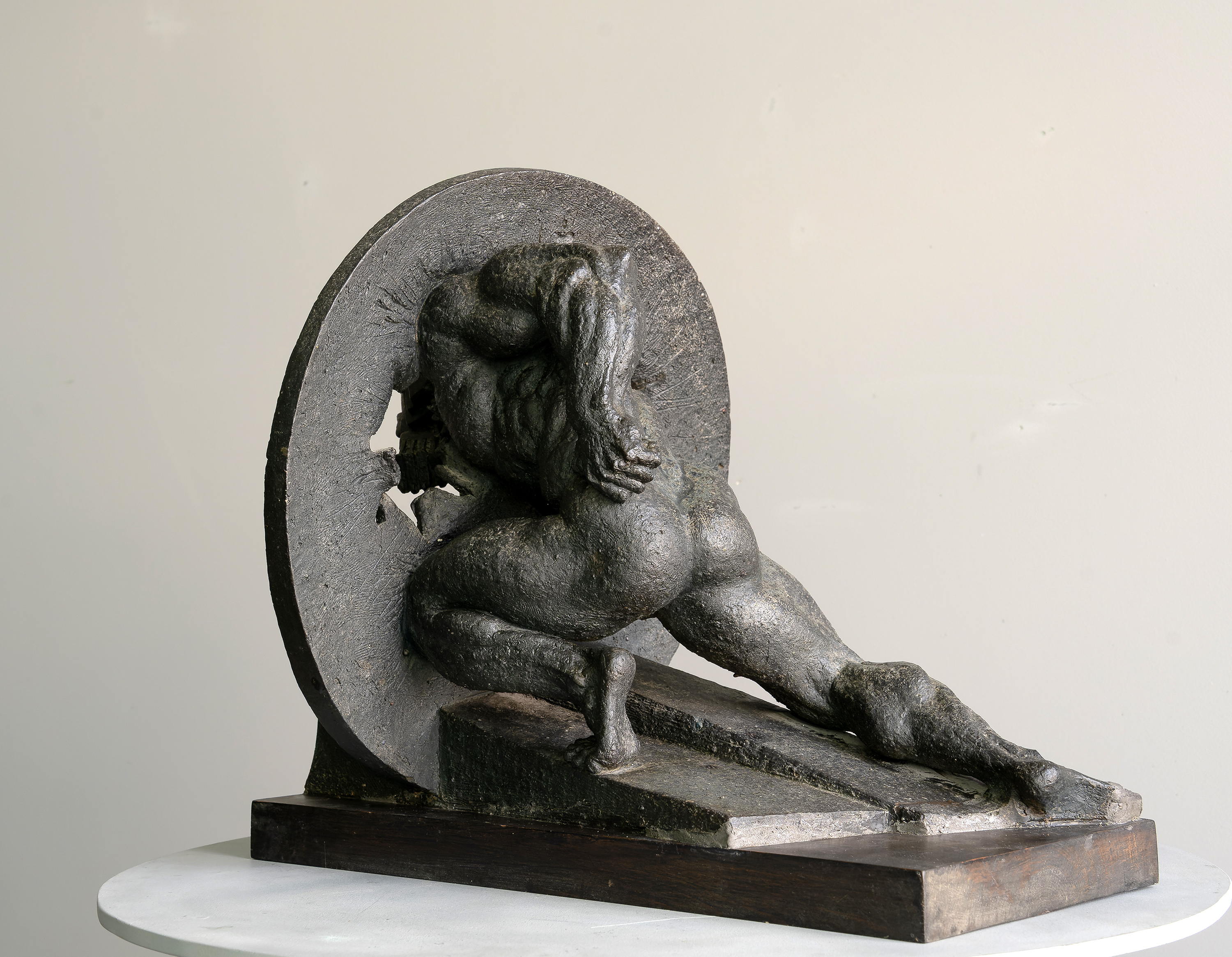 The Limit, bronze sculpture by Sergey Bondarenko — alternate angle 1