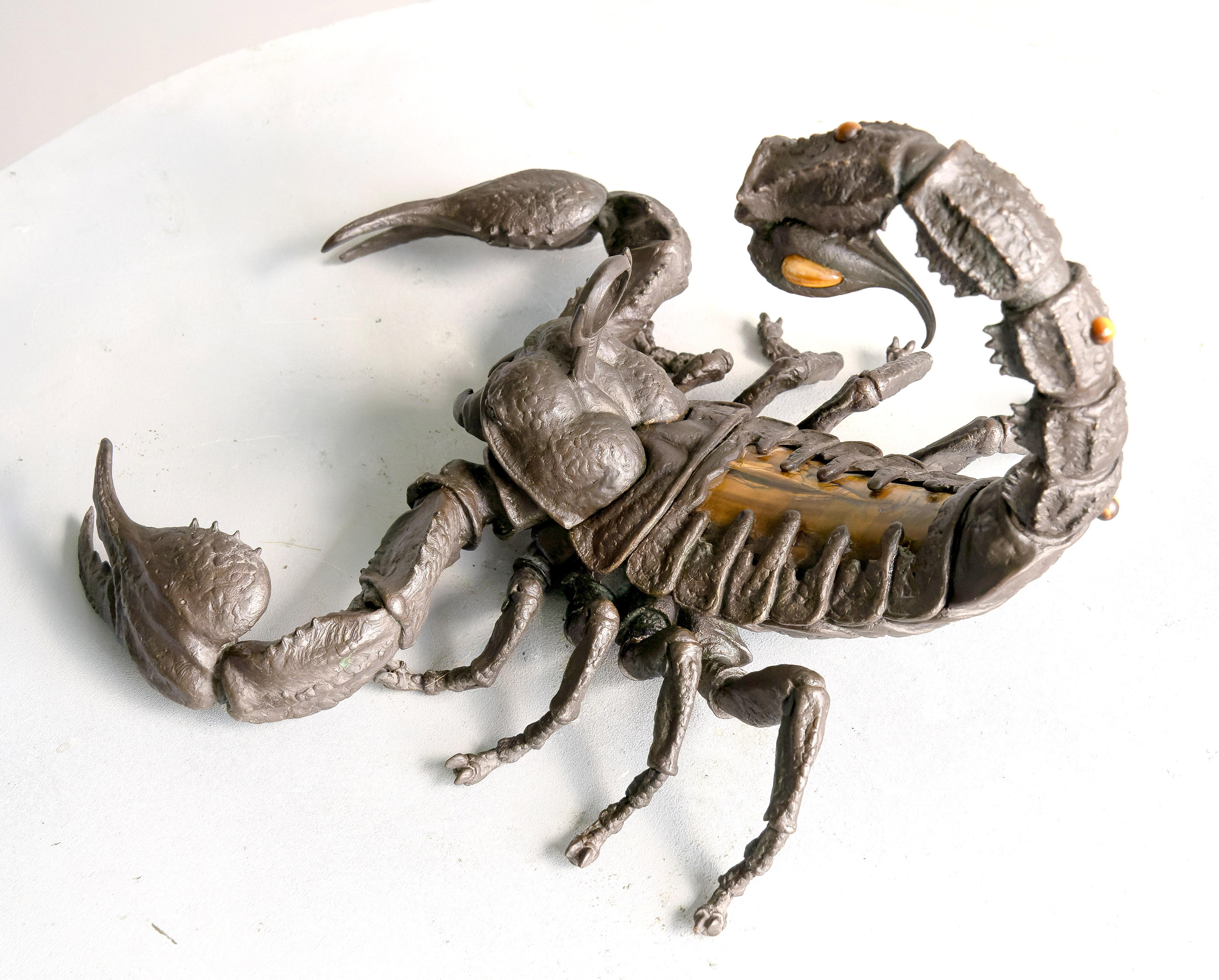 Scorpio, bronze sculpture by Sergey Bondarenko — alternate angle 1
