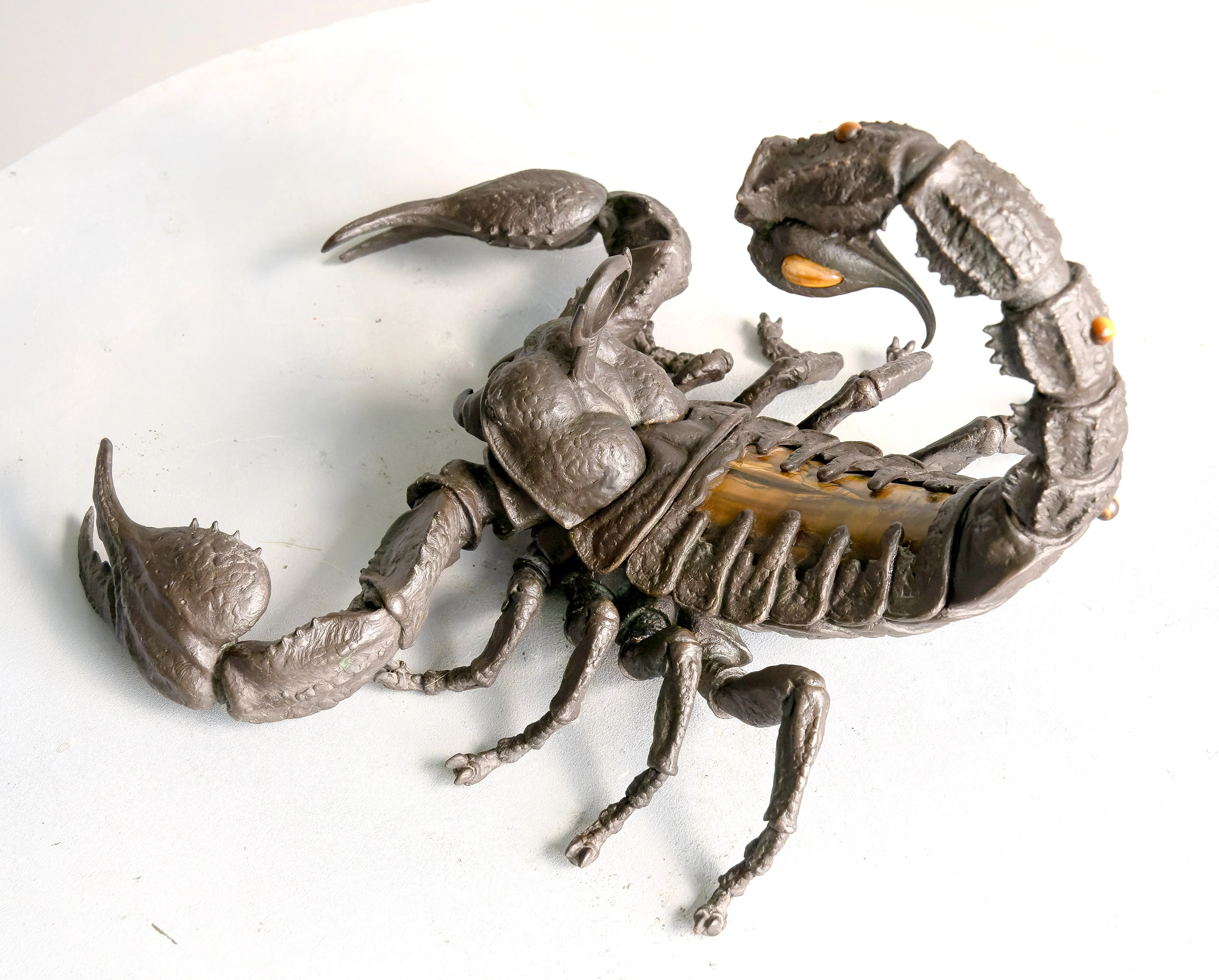 Scorpio, bronze sculpture by Sergey Bondarenko — alternate angle 1