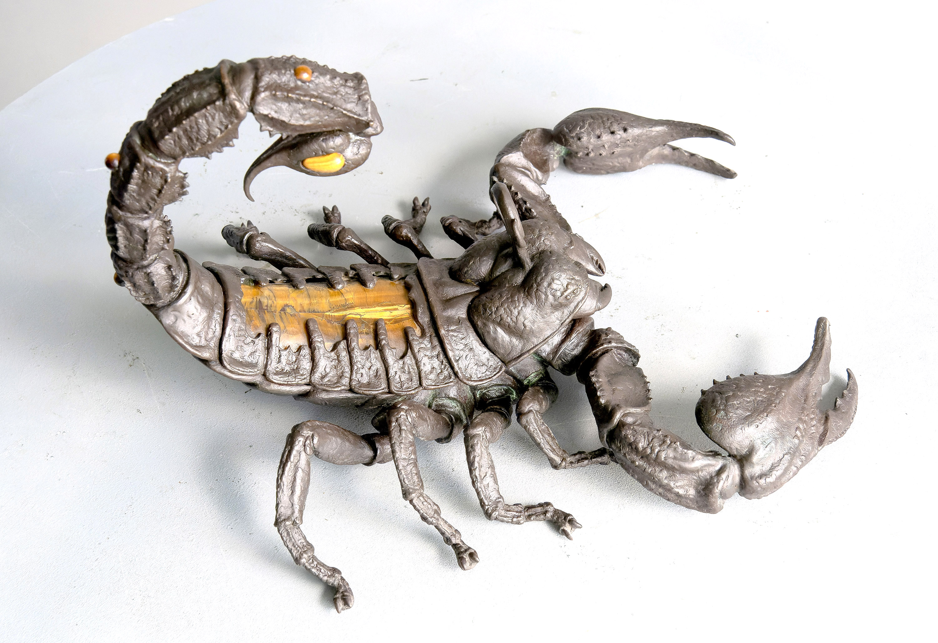 Scorpio, bronze sculpture by Sergey Bondarenko — alternate angle 2