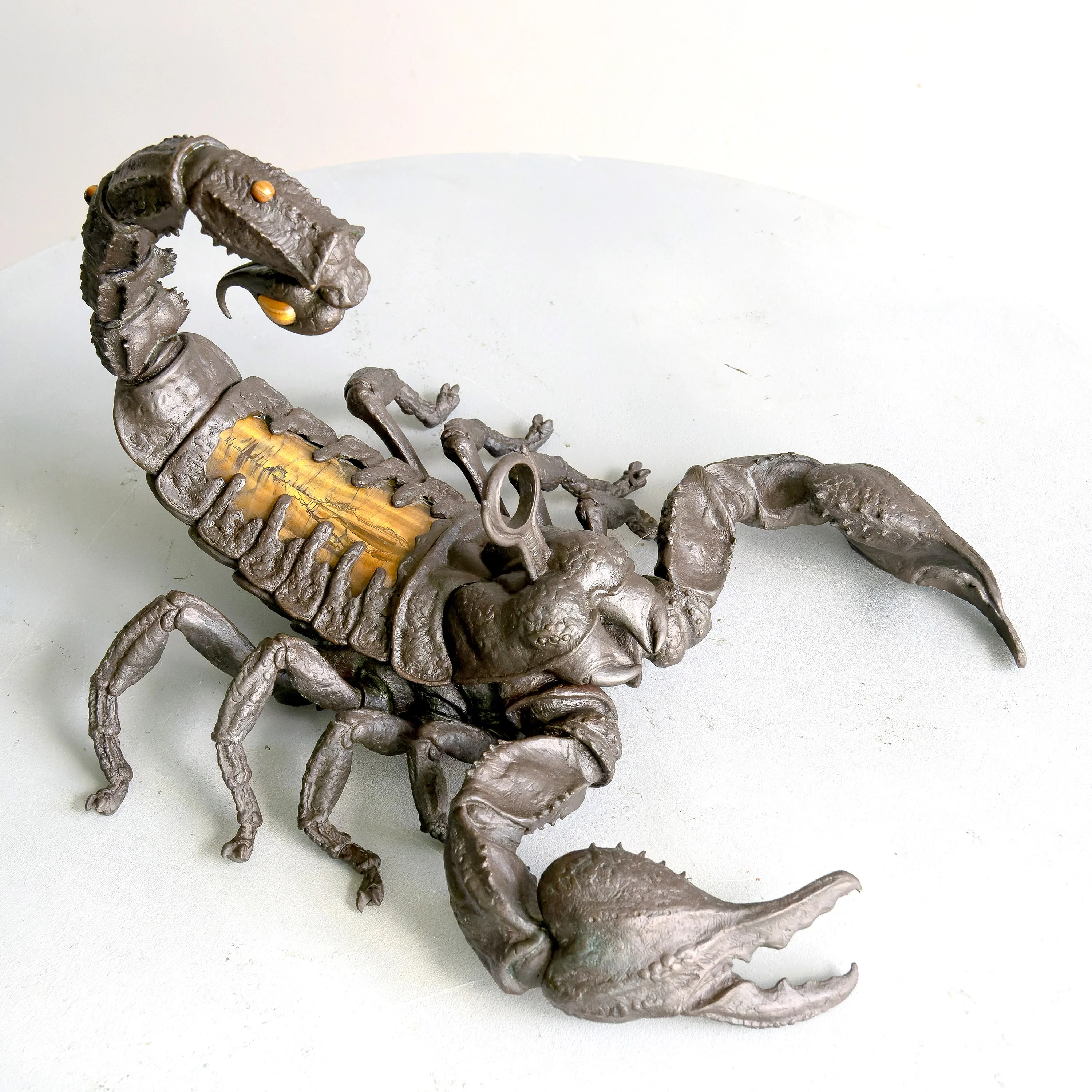 Scorpio, bronze sculpture by Sergey Bondarenko — alternate angle 4