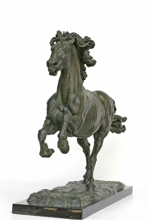 Free, bronze sculpture by Sergey Bondarenko — alternate angle 1
