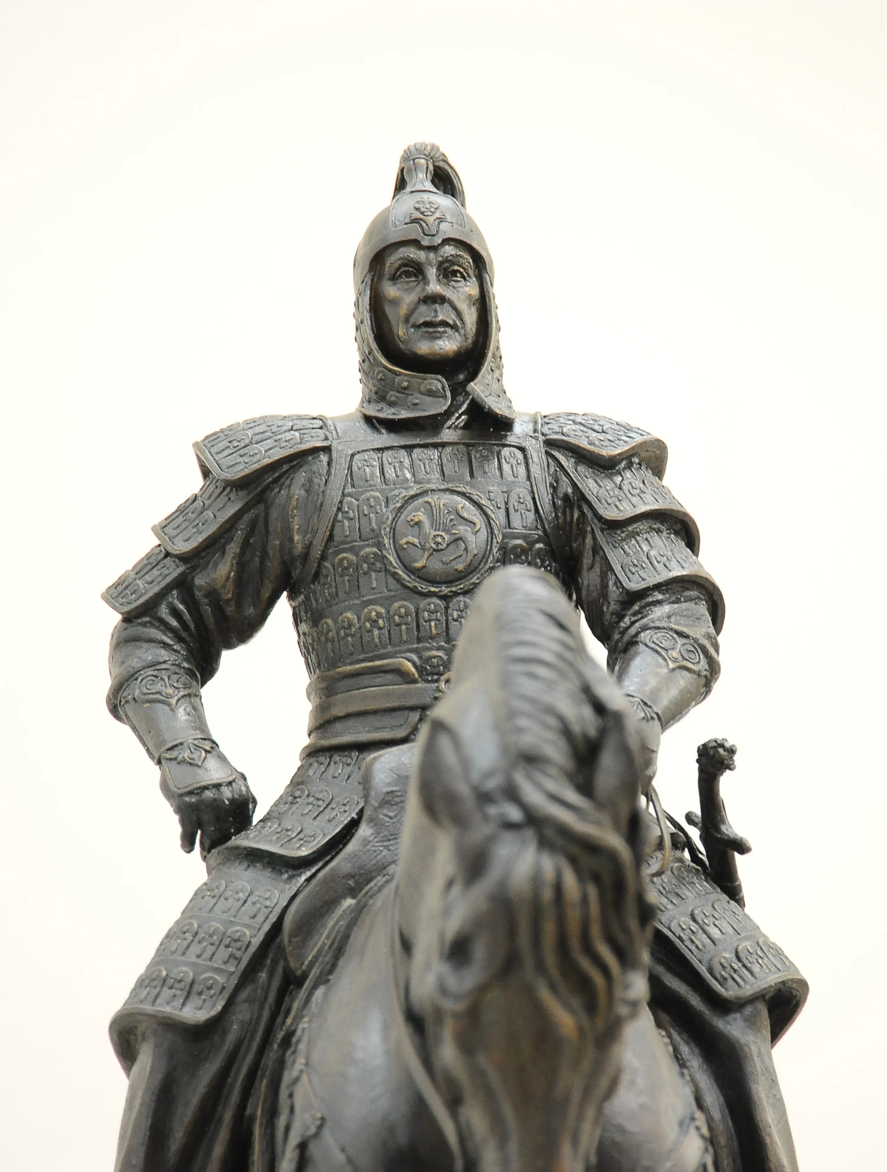 Golden Horde Horseman, bronze sculpture by Sergey Bondarenko — alternate angle 3